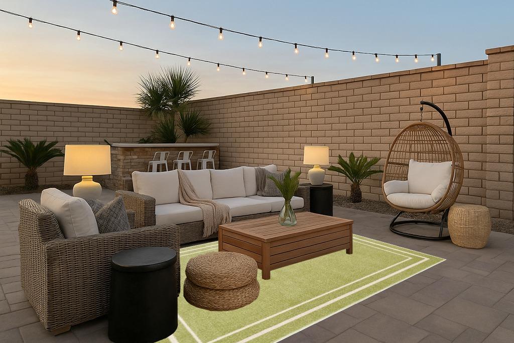 Modern outdoor rug ideas